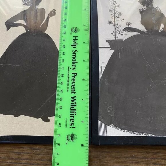 10 Black White Art Deco Pen Ink Drawings 7 signed "NOVA" Vintage Ladies GUC - Picture 12 of 16